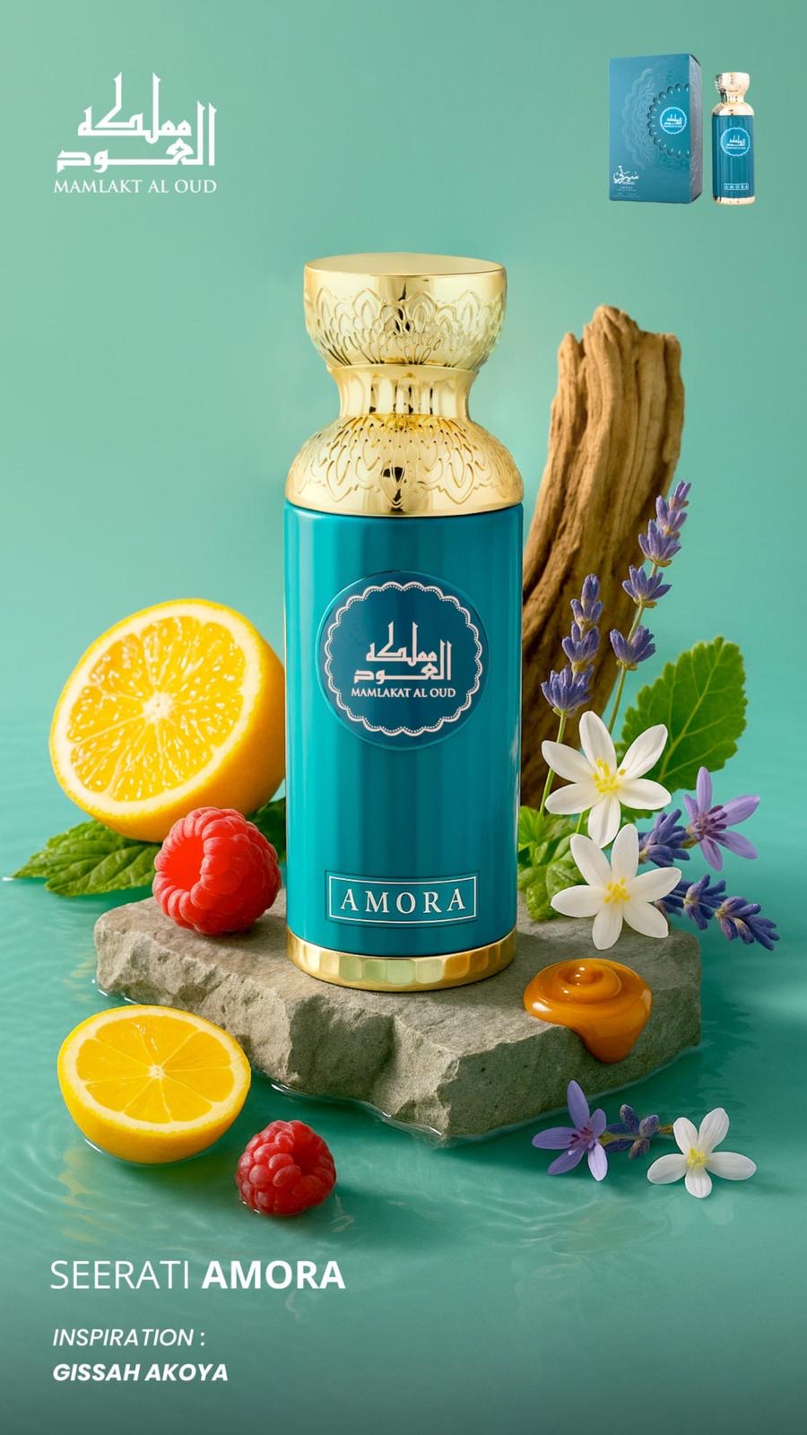 Seerati Amora by Mamlakat Al Oud - Zahra Dubai Parfemi