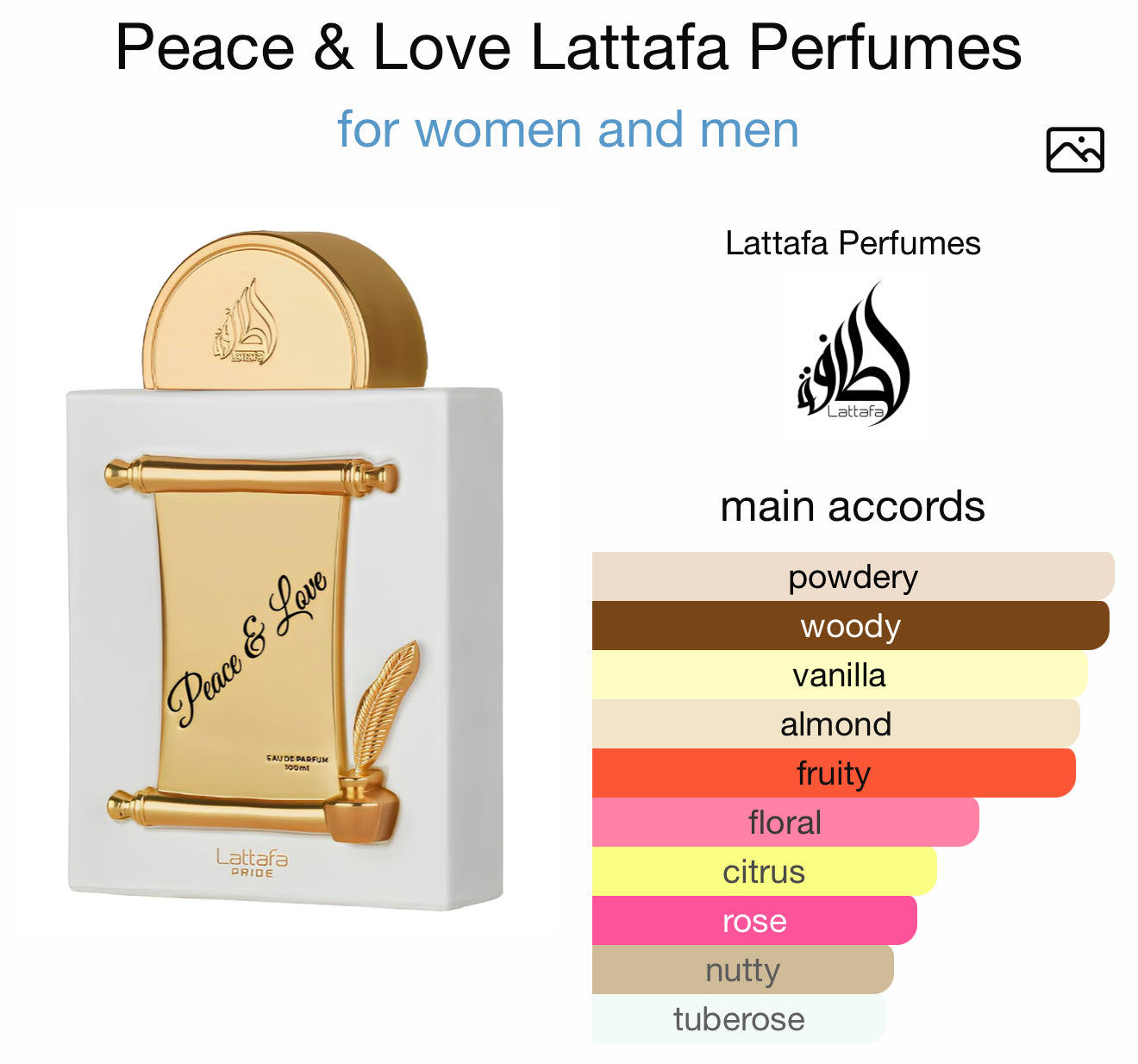 Mir i ljubav od Lattafe