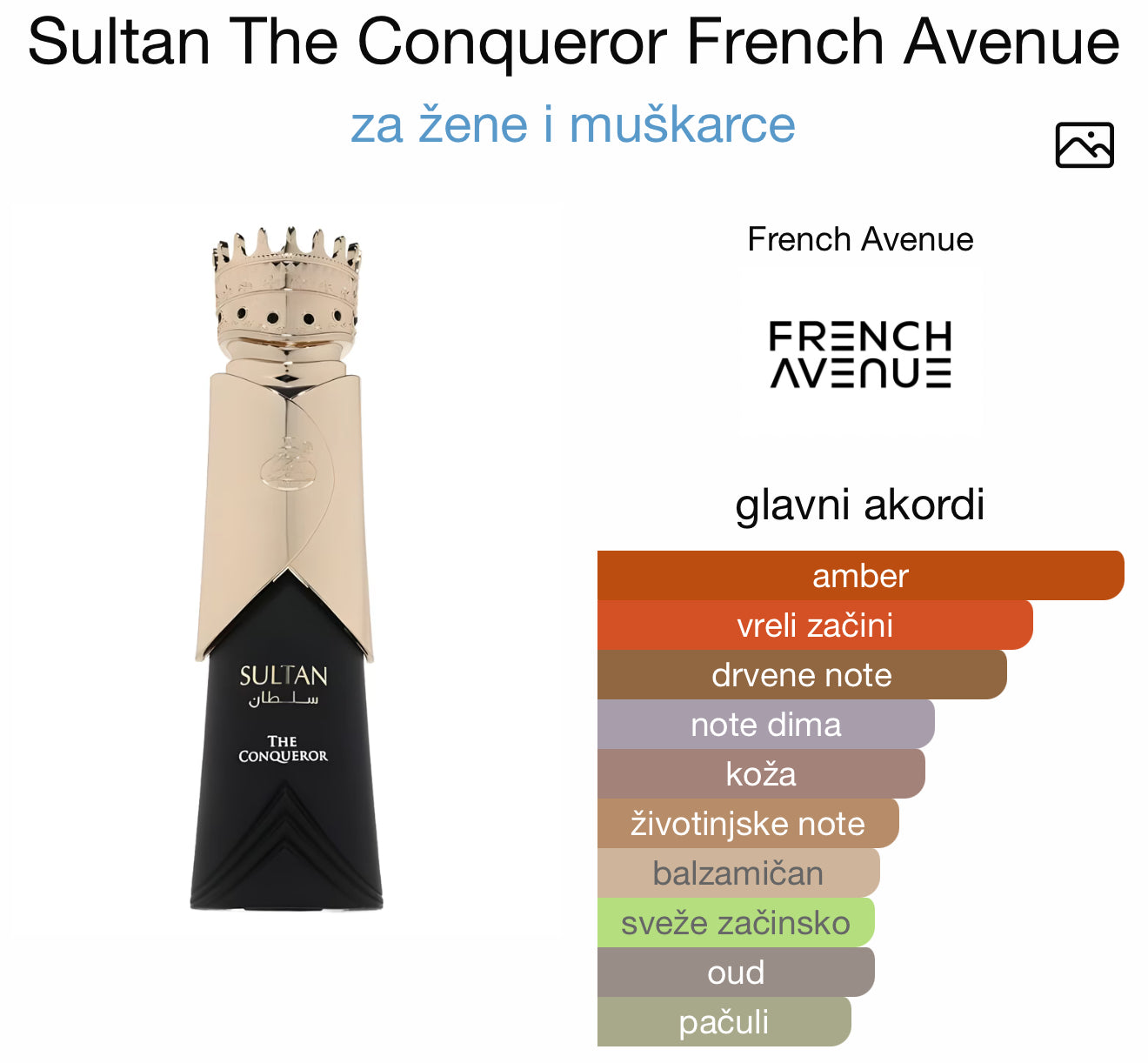 Sultan The Conqueror by French Avenue