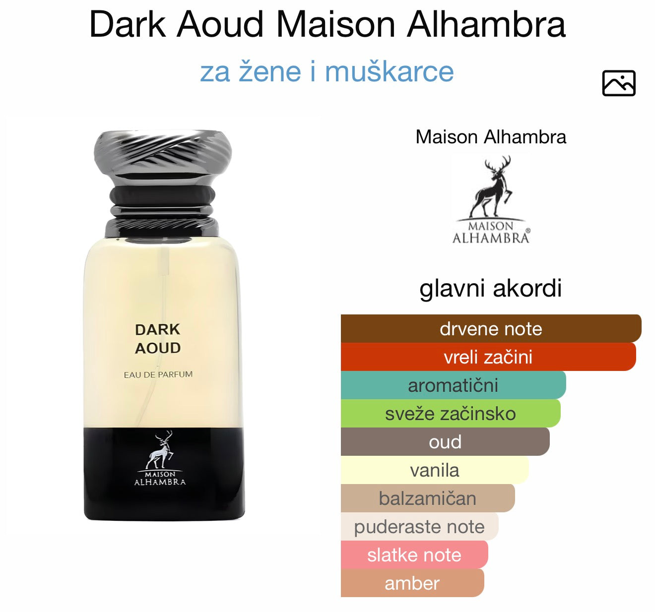 Dark Aoud by Maison Alhambra