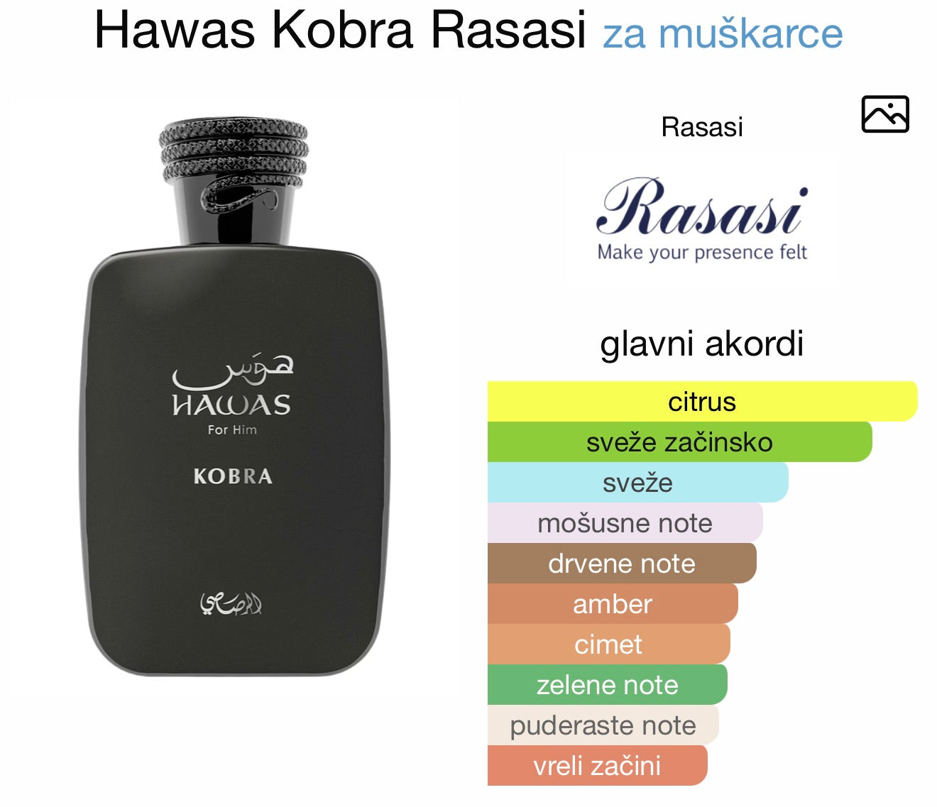 Rasasi Hawas Kobra