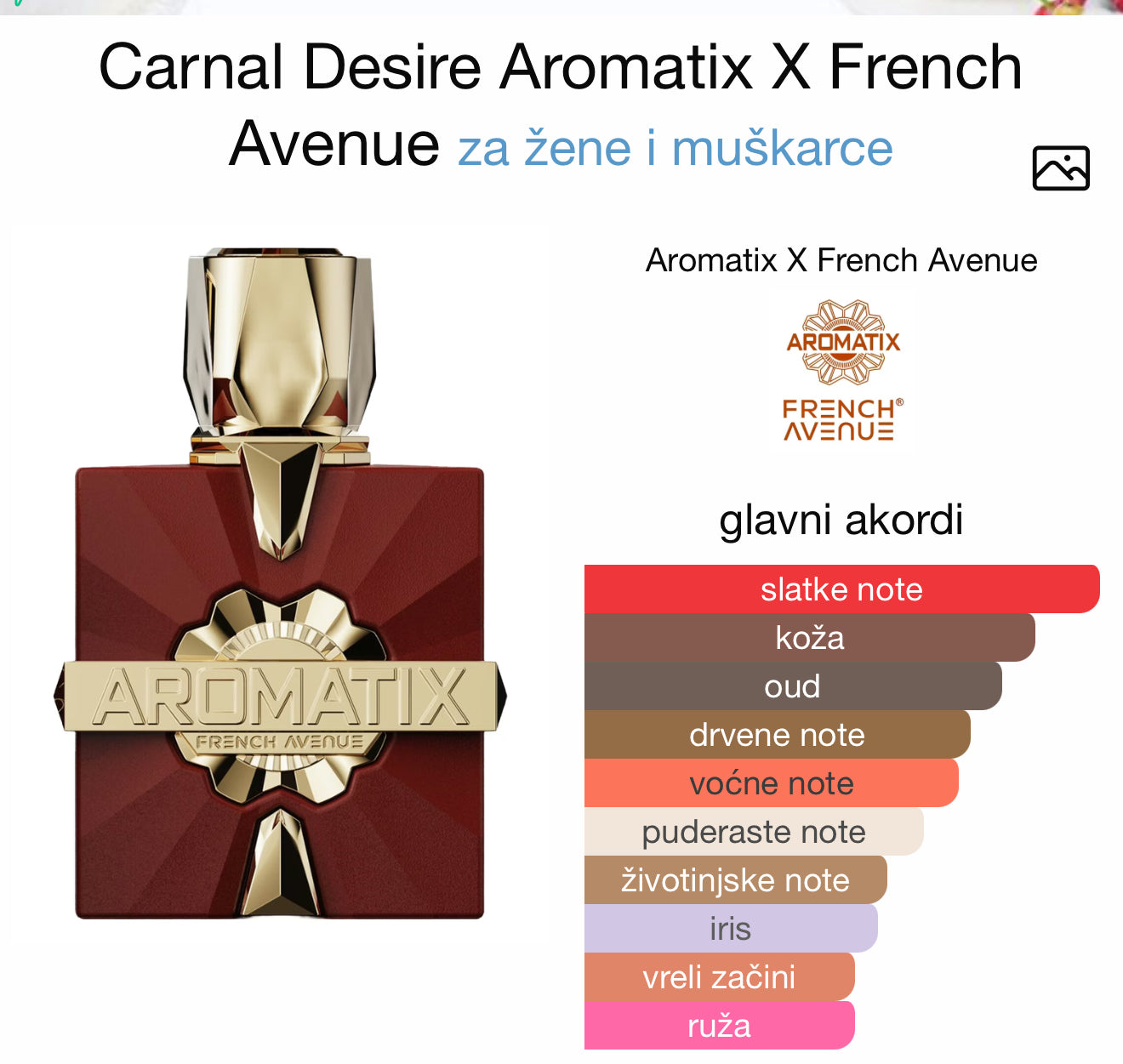 Carnal Desire Aromatix by French Avenue