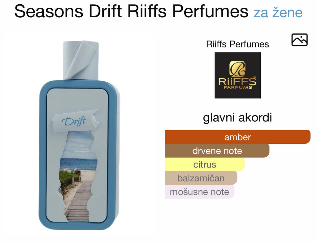 Seasons Drift by RIIFFS - Zahra Dubai Parfemi