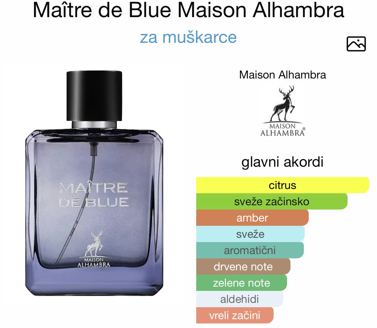 Maitre De Blue by Maison Alhambra