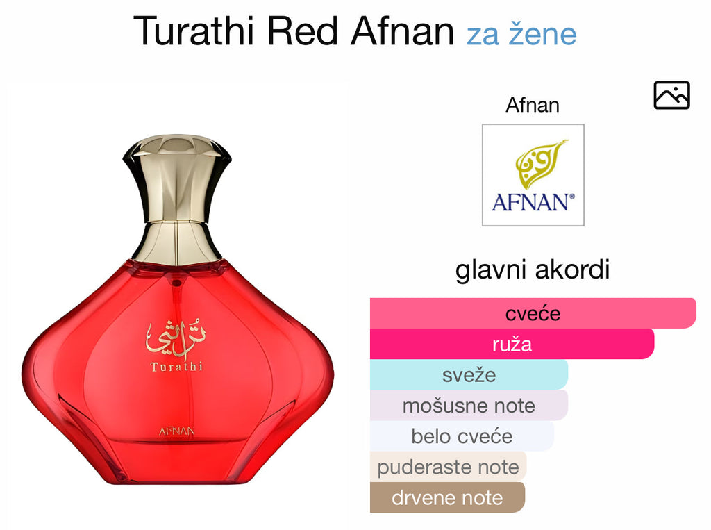 Turathi Red by Afnan - Zahra Dubai Parfemi