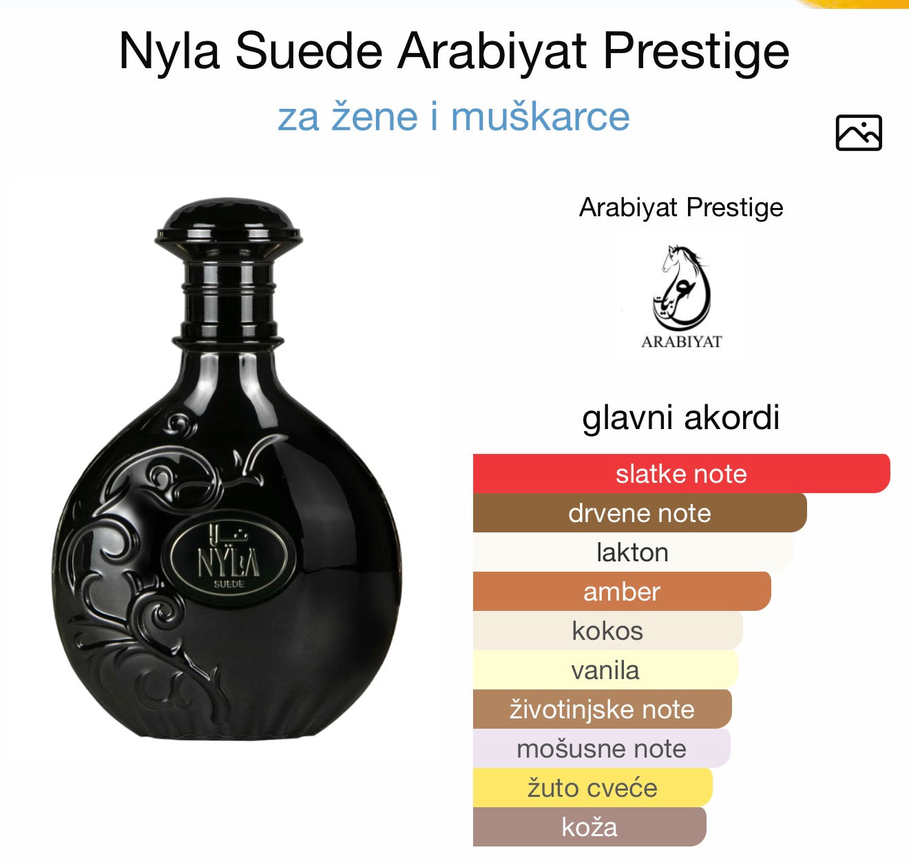 Nyla Suede Arabiyat Prestige - Zahra Dubai Parfemi