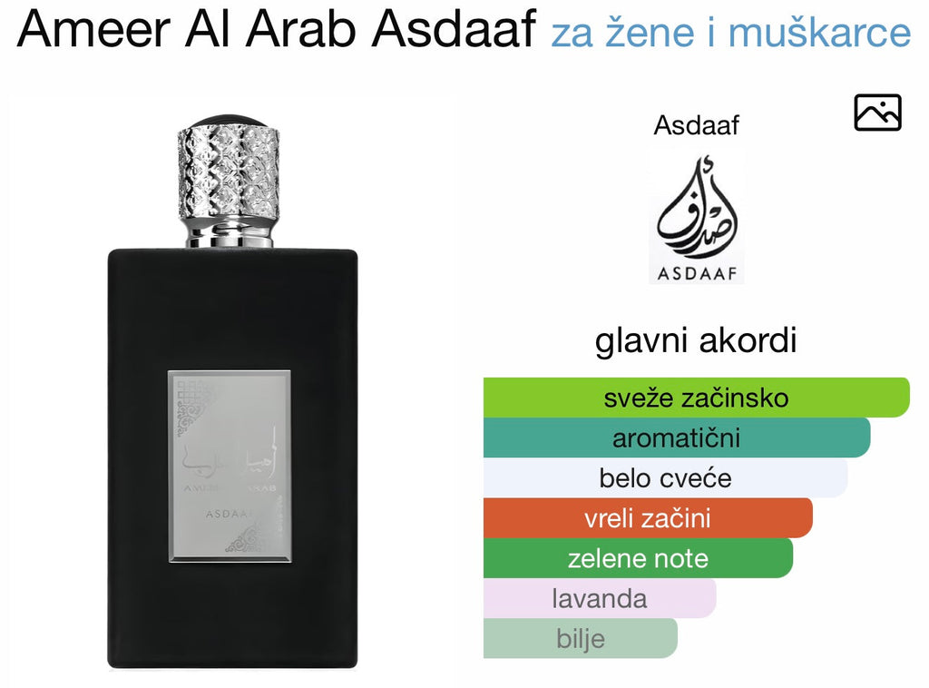 Ameer Al Arab by Asdaaf - Zahra Dubai Parfemi
