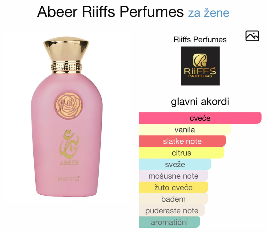 Abeer by RIIFS 100ml EDP