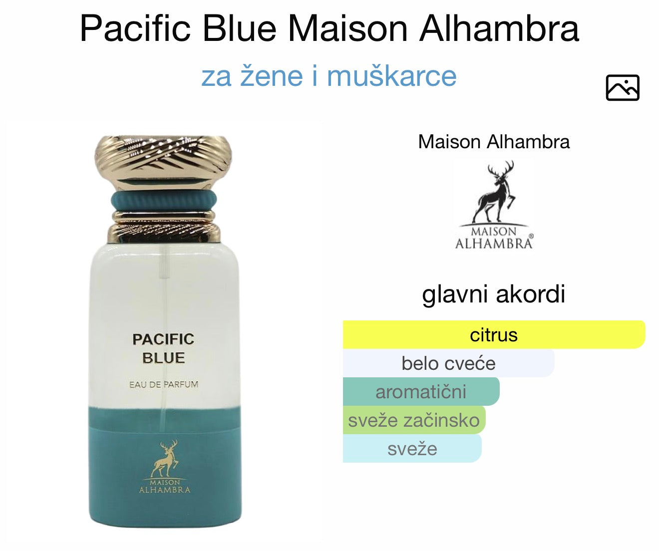 Pacific Blue by Maison Alhambra