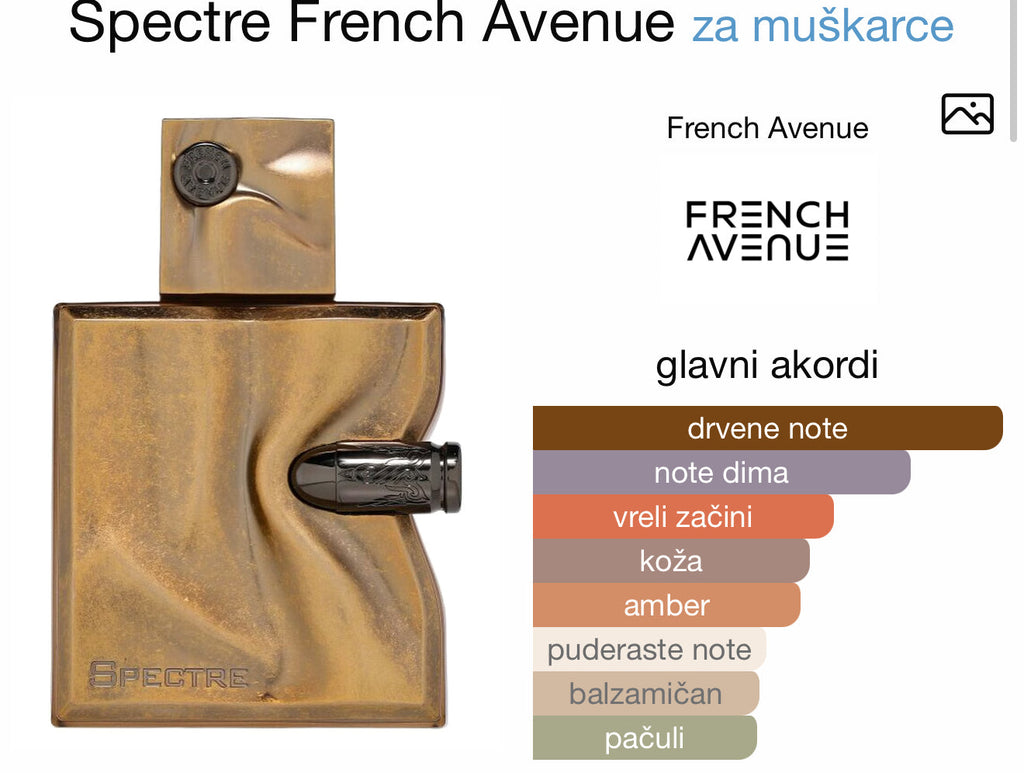 Spectre by French Avenue - Zahra Dubai Parfemi