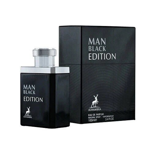 Man Black Edition by Maison Alhambra 100ml edp - Zahra Dubai Parfemi