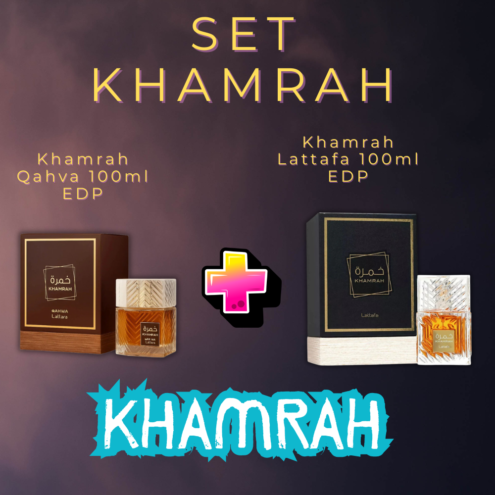 Lattafa Khamrah Duo Set – Qahwa & Khamrah