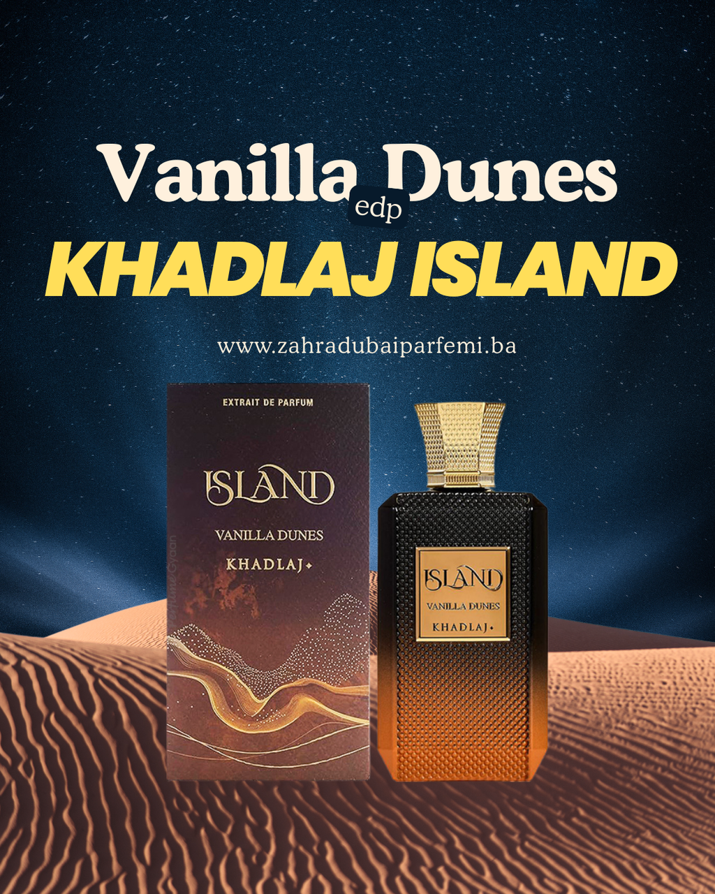 Khadlaj Island Vanilla Dunes 100ml EDP