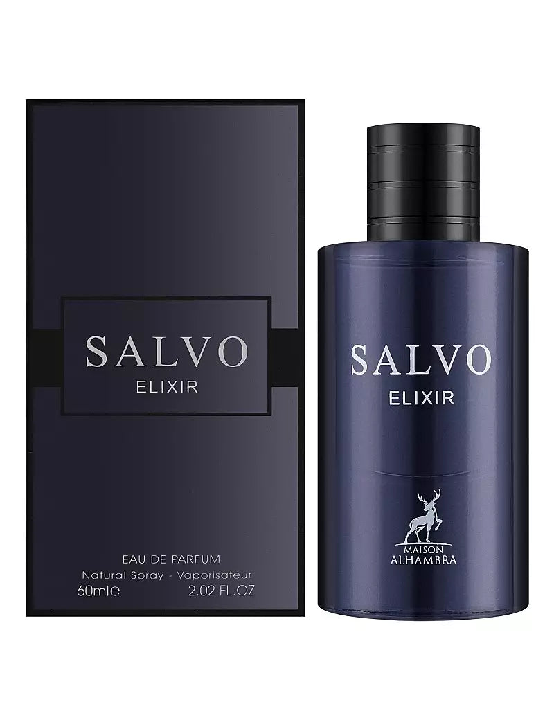 Salvo Elixir by Maison Alhambra 60ml EDP - Zahra Dubai Parfemi