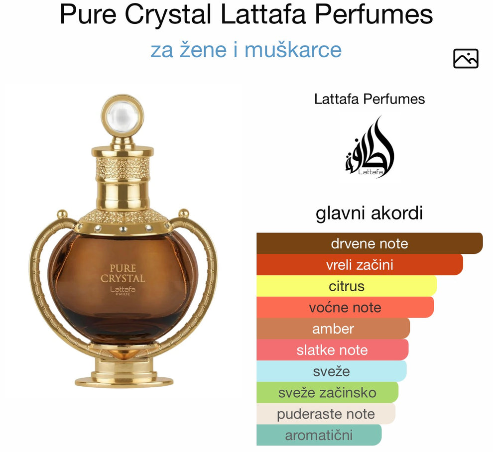 Pure Crystal by Lattafa