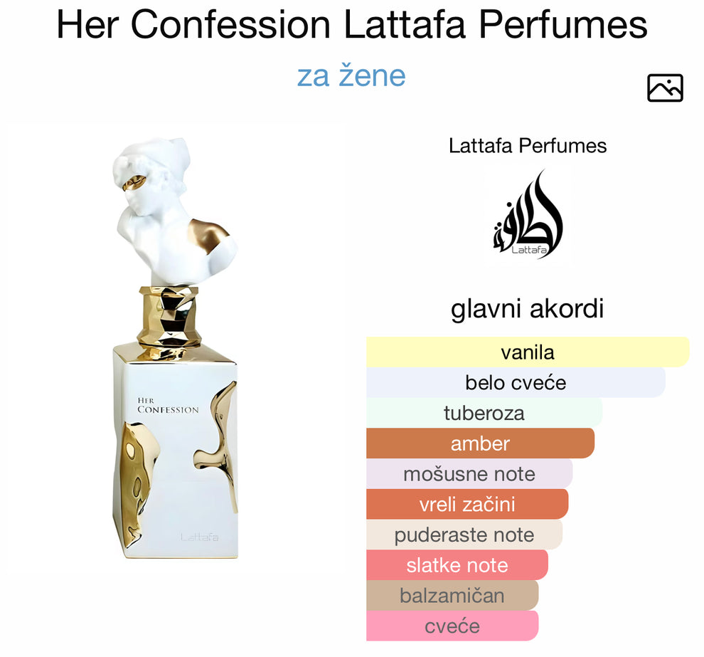 Her Confession by Lattafa 100ml EDP
