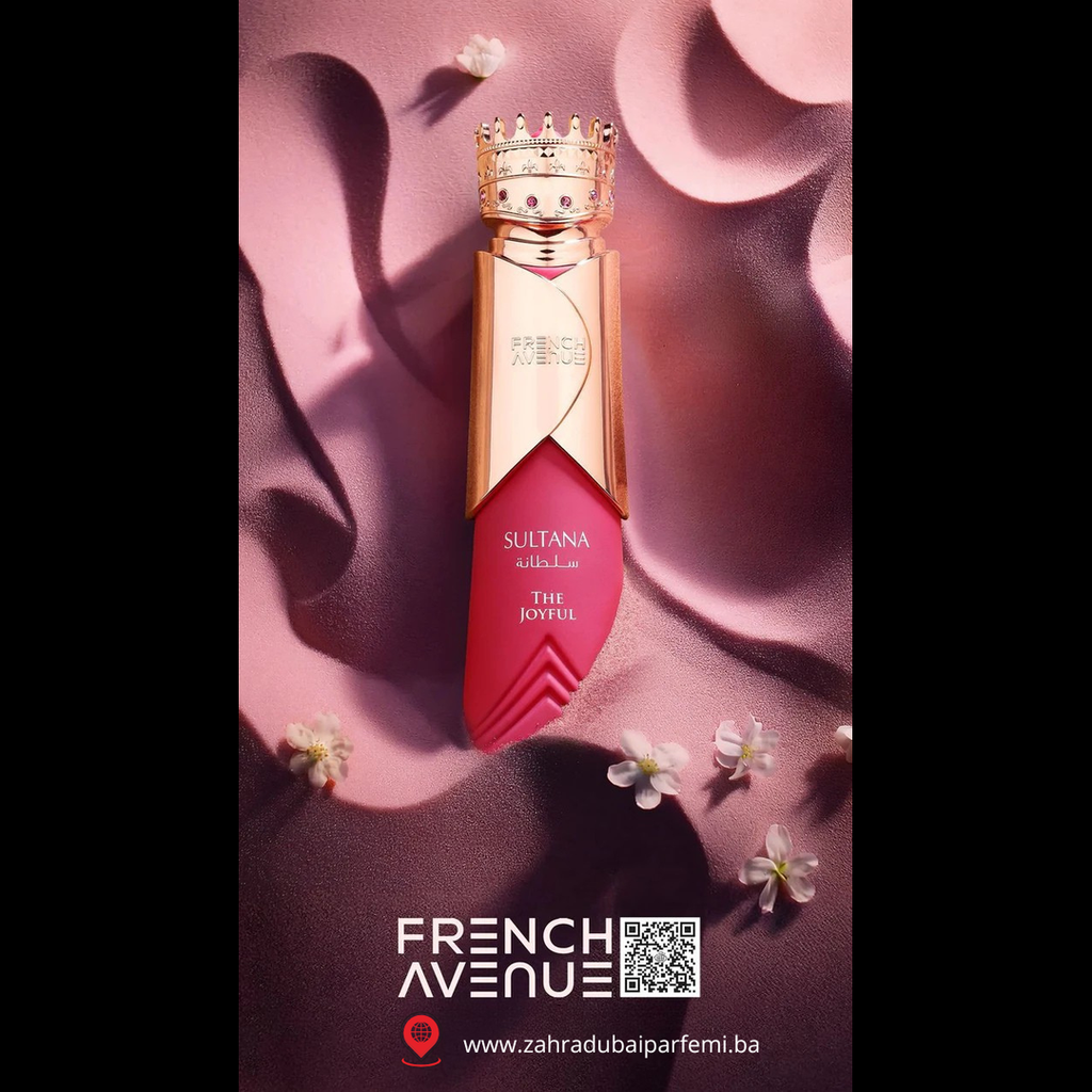 Sultana The Joyful by French Avenue 80ml EDP - Zahra Dubai Parfemi